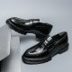 Men's Leather Shoes Breathable British