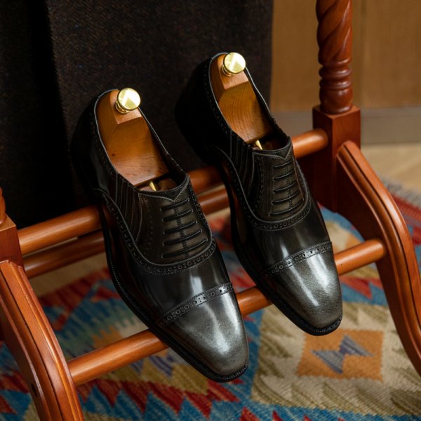 Gentleman Cowhide Commuting Formal Shoes