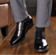 Genuine Leather Three-joint Men's Business Casual Formal Wear Leather Shoes