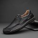 Men's Handmade Plus Size Leather Shoes