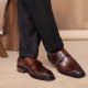 Leisure British Leather Square Toe Shoes