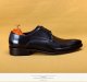 Men's Breathable Leather Pointed Carved Business Formal Wear Leather Shoes