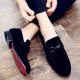 Men's Peas Shoes  Lazy Shoes  Pointed Toe Shoes  England